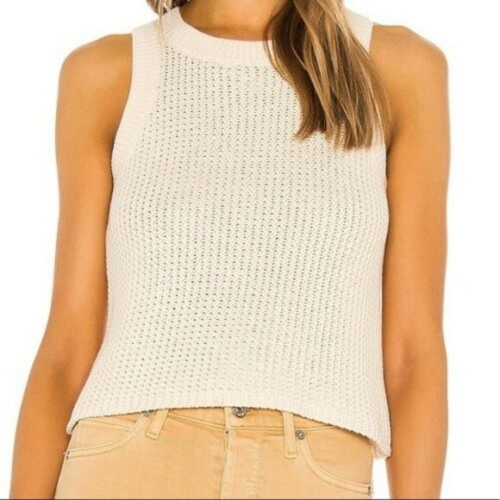 NWT Anthropologie Sleeveless Sweater Tank Top S